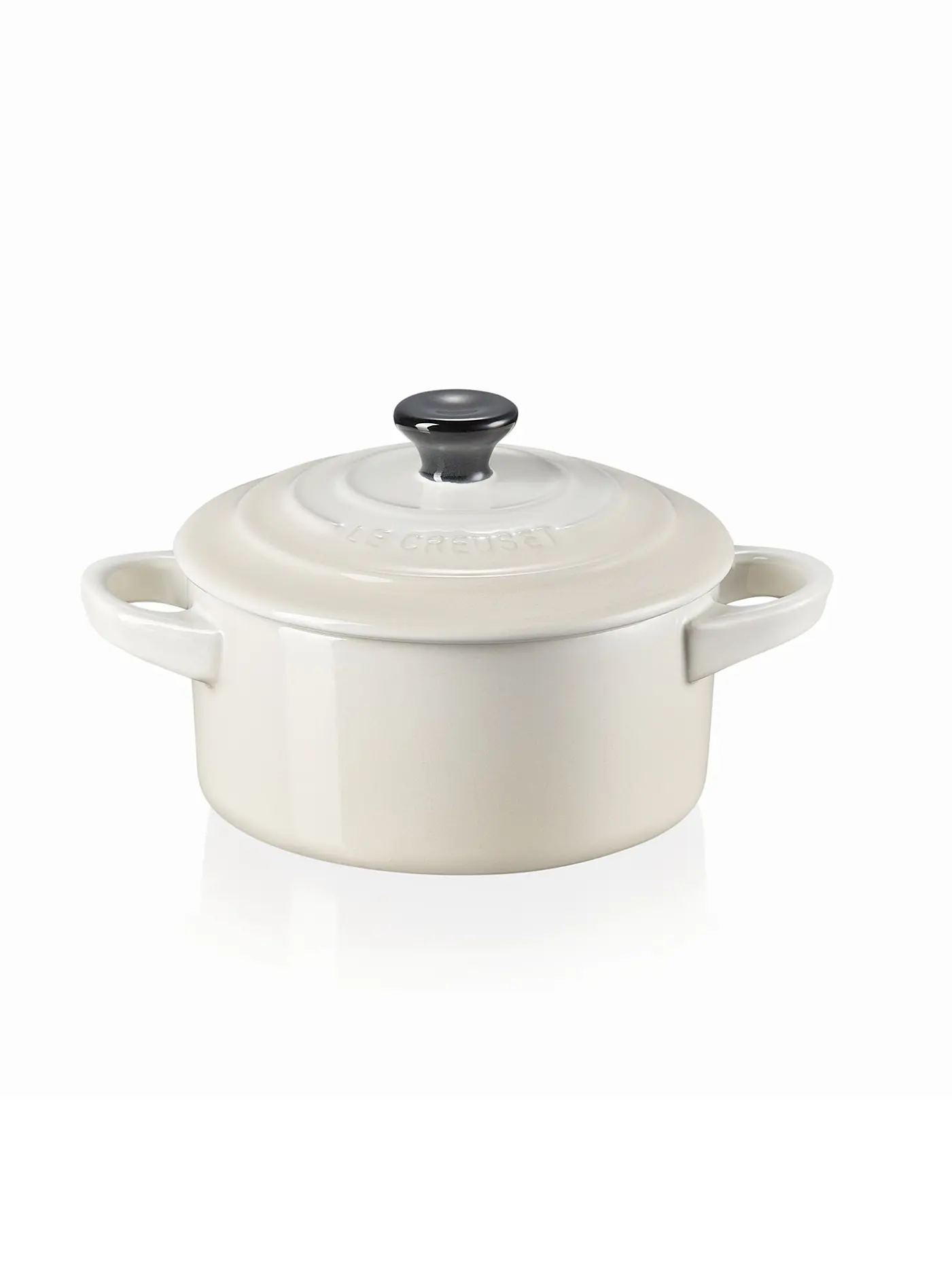 LE CREUSET | Mini-Cocotte "Poterie" 10cm  0,2L Meringue | 